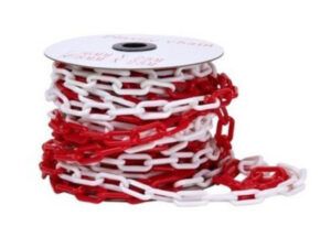Cadena Plástica Bicolor Rojo / Blanco para Demarcación